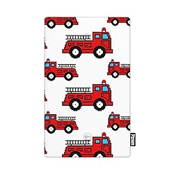 Pznen Light Switch Cover Plate, Fire Truck Cartoon
