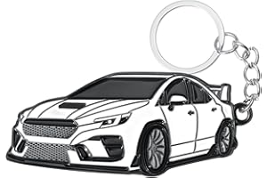 zuxiaoyaya for Impreza Keychain Accessories-Fob Cover Cool Mods compatible with Subaru Impreza STi WRX White