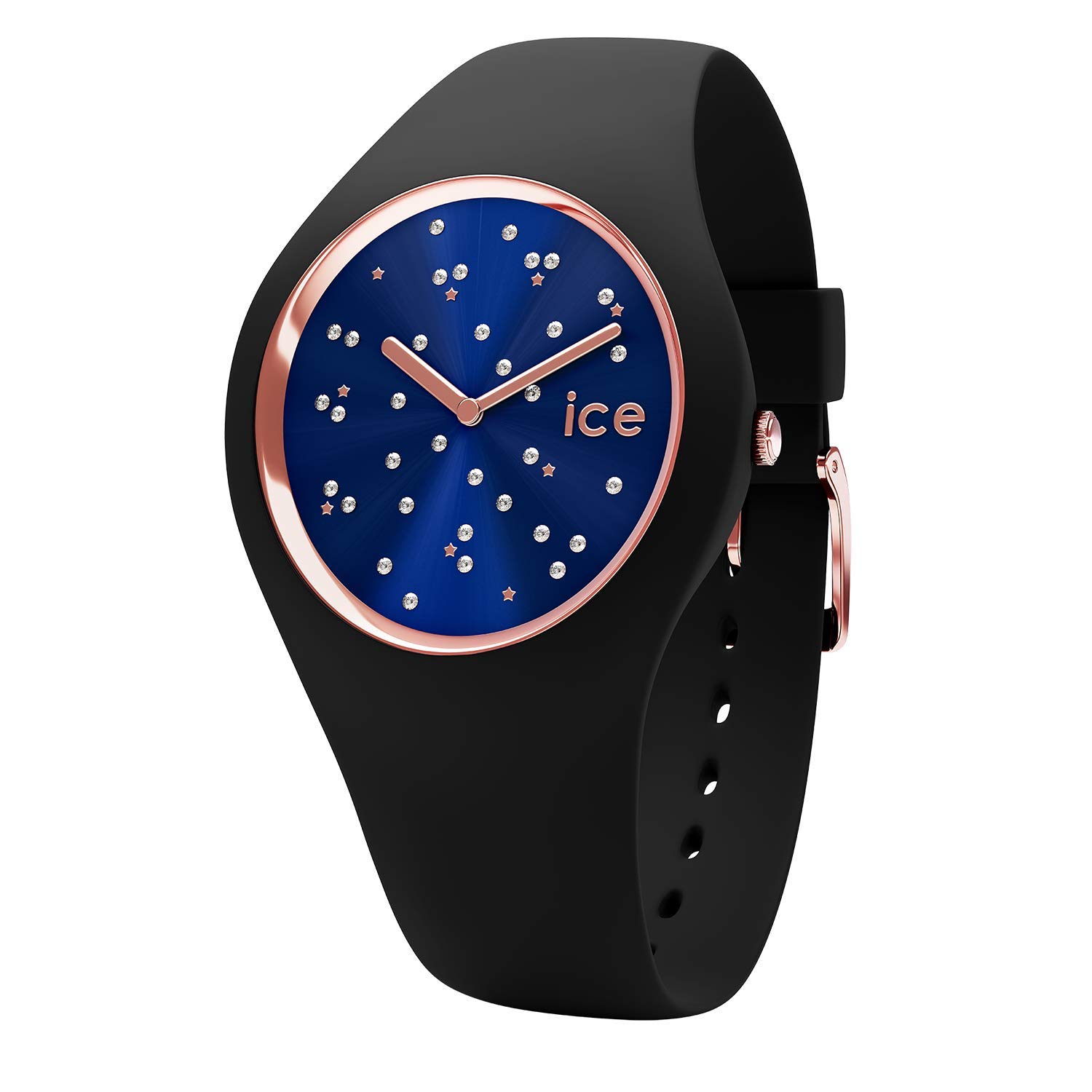 ICE-WATCH - ICE cosmos Star Deep blue - Women's wristwatch with silicon strap - 016294 (Medium)