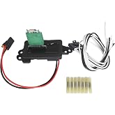 BINWUHI 89019100 HVAC Blower Motor Resistor Kit with Harness | Compatible with 2002-2009 Chevy Trailblazer GMC Envoy, 2004-2007 Buick Rainier, 2003-2008 Isuzu Ascender Replaces 973008