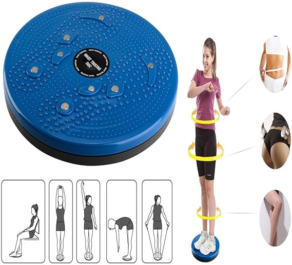 Twist Waist Torsion Disc Board Aerobic Exercise Fitness Reflexology