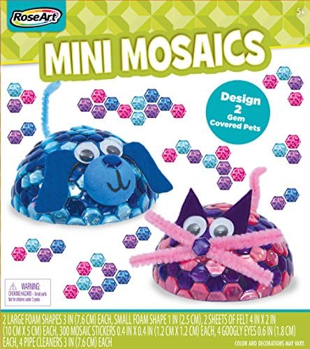 Roseart Mini Mosaics Craft Creations