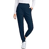 G Gradual Women's Fleece Lined Joggers High Waisted Water Resistant Thermal Hiking Pants Cold Weather Sweatpants with Pockets