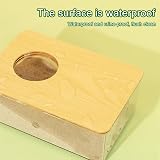 PLUSHCEWT Hamster Sand Bath Container for Syrian Mice Gerbils 15.5x10.5x6 cm view 4