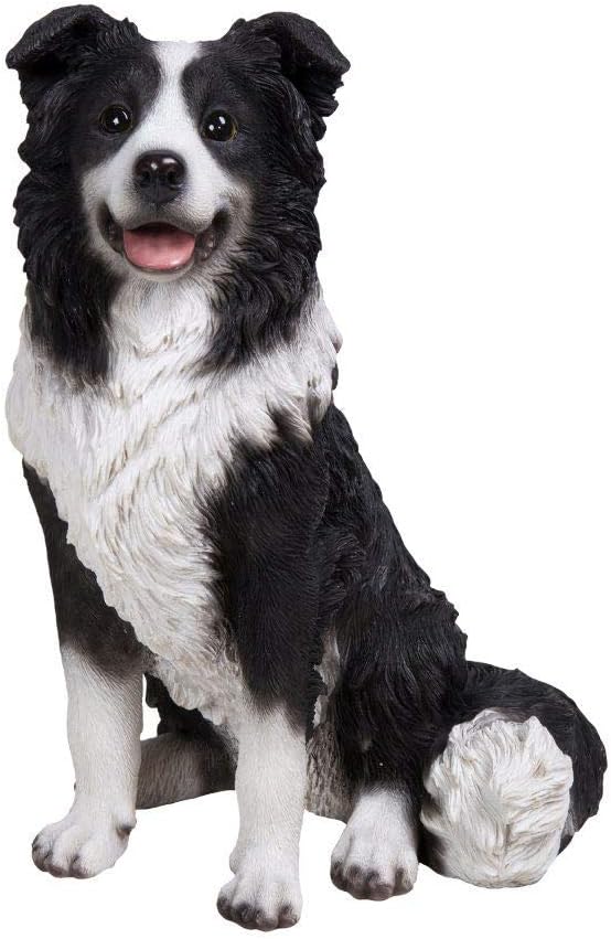 Vivid Arts XRL-SSDG-B Sitting Sheepdog Resin Ornament - Image 3
