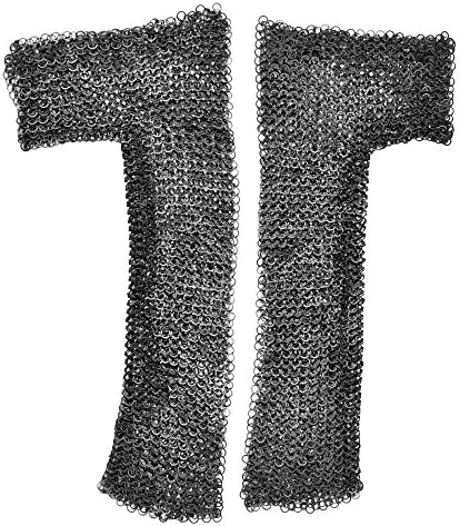 Chainmail Voiders - Darkened Mild Steel Flat and Round Rings