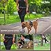Hands Free Bungee Leash + Dual Dog Leash Coupler Kit Multifunctional + Retractable Traffic Jogging Hiking Leash & Reflective Pet Leash • Adjustable Body System + Padded Handles • Take Yankee