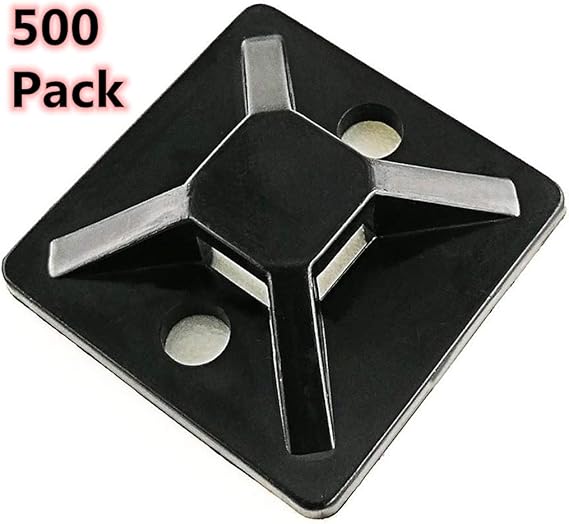 XiY Cable Zip Tie Mounts with Screw Hole Zip Wire Tie Amazon.co.uk