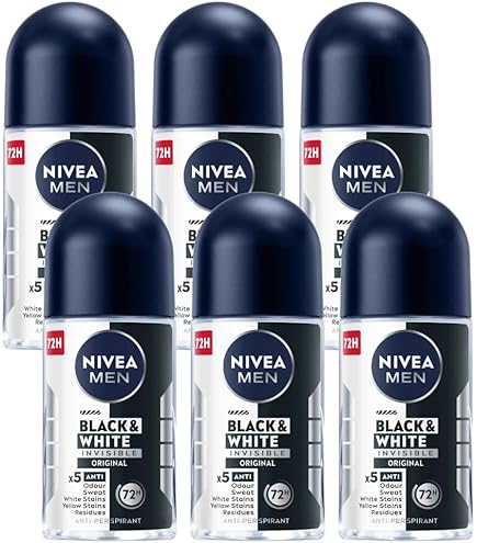 Amazon.com : Nivea Men Roll On Deodorant Cool Kick Extra Dry