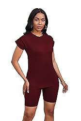 PINSV Women 2 Piece Outfits Summer Sweatsuits Track