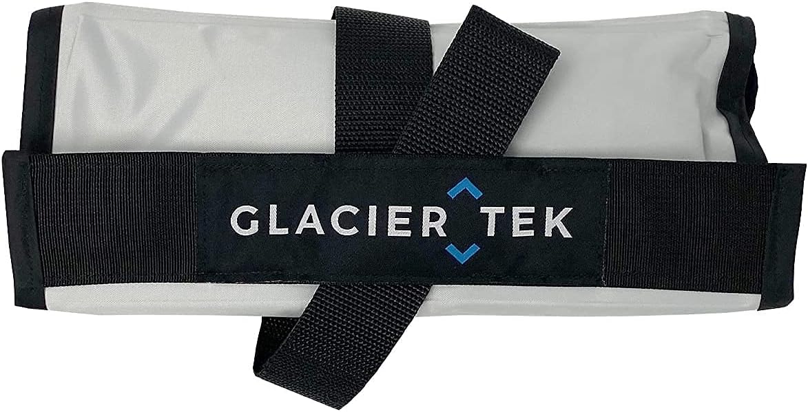Glacier Tek Stadium Pad Cooling Cushion 17.5" x 12", 38 oz - Portable Nylon Cushion with Biobased Phase Change Cooling Technology - Outdoor & Indoor Use : Sports & Outdoors