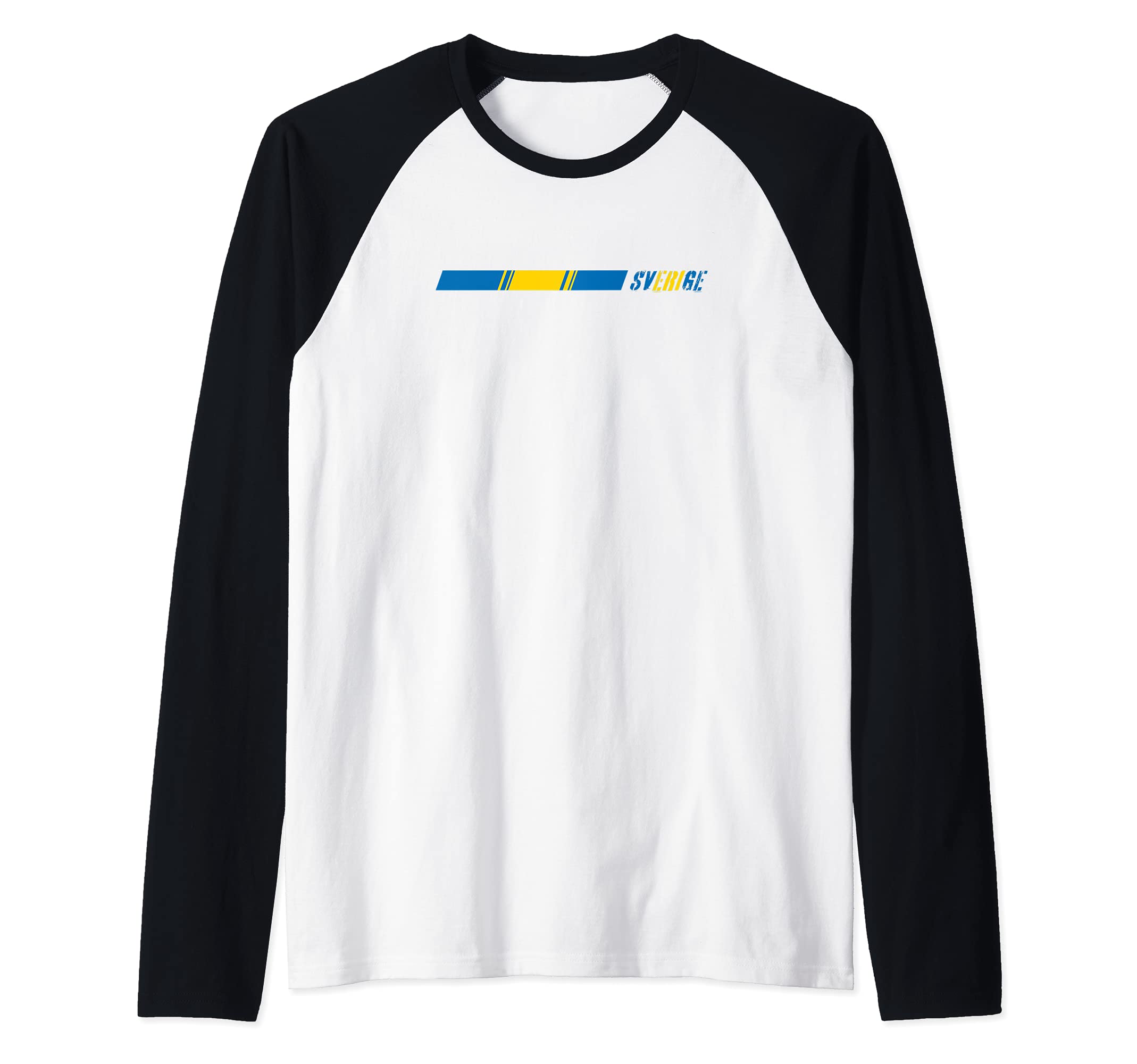 Flag Sweden Raglan Baseball Tee