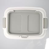 DIVCHI 30L Pet Food Storage Container with Flip Top and Scoop White view 7