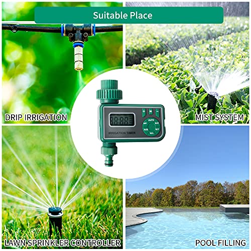 GARTOL Irrigation Water Timer MultiModal Sprinkler Timer, Outdoor