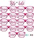 Team Bride Party Glasses - Novelty Sunglasses For Weddings, Bachelorette Parties and Bridal Showers (10pc Set, Hot Pink)