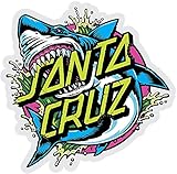 Santa Cruz Skateboard / Surf Sticker - Shark Dot - Approx 15.5cm wide. surfing skating board surfboard