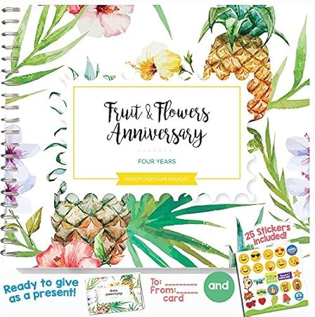 fruit and flower anniversary gift ideas for him
