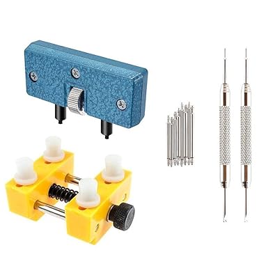 Uhrenwerkzeug Uhren Öffner Werkzeug Set - STAGO 12tlg Justierbar Uhr Werkzeug Schraubdeckel Gehäuseöffner Armbanduhr öffner U