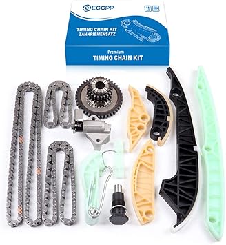 Amazon Com Timing Chain With Gear Kit Eccpp Automotive Replacement Timing Parts For 2009 2015 Audi A4 A4 Quattro Vw Tiguan Cc Vw Gti Jetta 2012 2013 Vw Beetle 2 0l L4 Gas Dohc Automotive