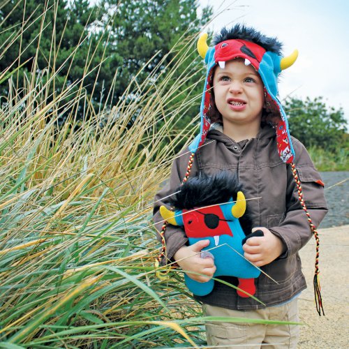Beasty Buddies Pirate Zorlag Fleece Monster Hat - Image 4