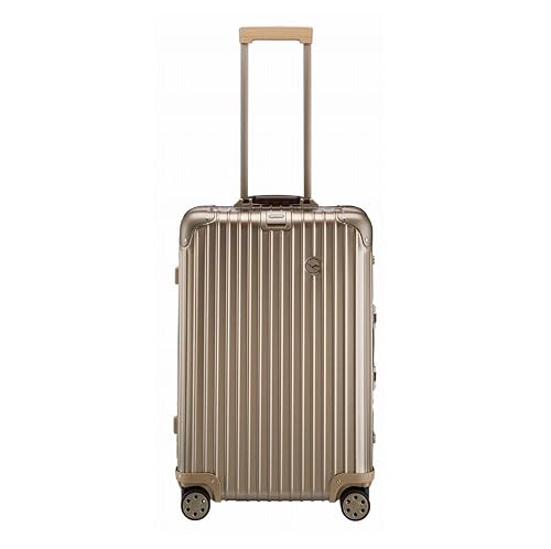 RIMOWA Lufthansa Private Jet Collection suitcase 63.5L titanium