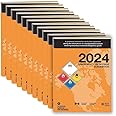 2024 Emergency Response Guidebook (ERG), Soft Bound, 4” x 5.5” Pocket Size, 10-Pack, English, J. J. Keller & Associates, Inc.