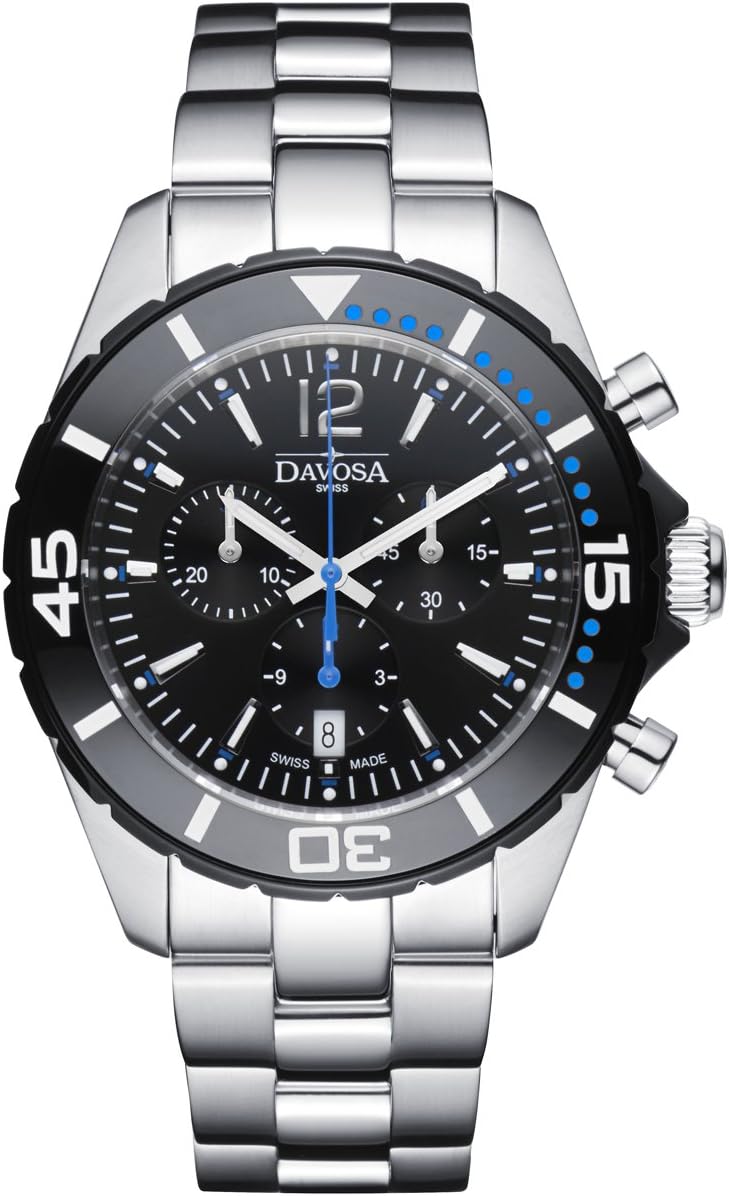 Davosa Swiss Nautic Star Chrono Mens Wrist Watch