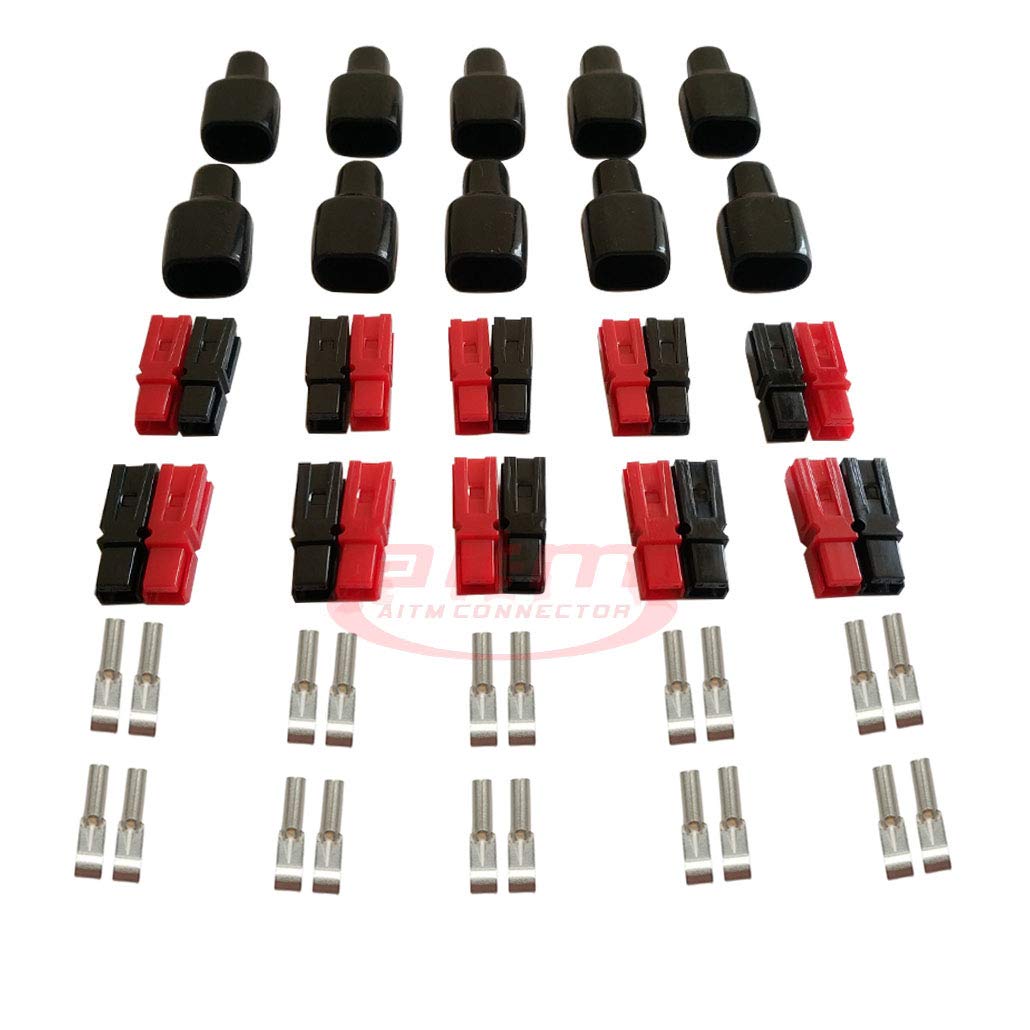 15A Quick Connect Battery Connectors - Modular Power Connectors with Quick Disconnect
