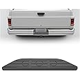 HECASA Rear Bumper Center Step Pad Compatible with 1988-2000 Chevy Chevrolet GMC C/K 1500 2500 3500 Suburban Tahoe Blazer Yukon Fleetside/Styleside Light Duty Black Replacement for GM1191104 15686281