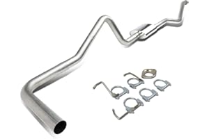 DNA Motoring CBE-CS99-V6V8-3DR Stainless Steel Catback Exhaust System