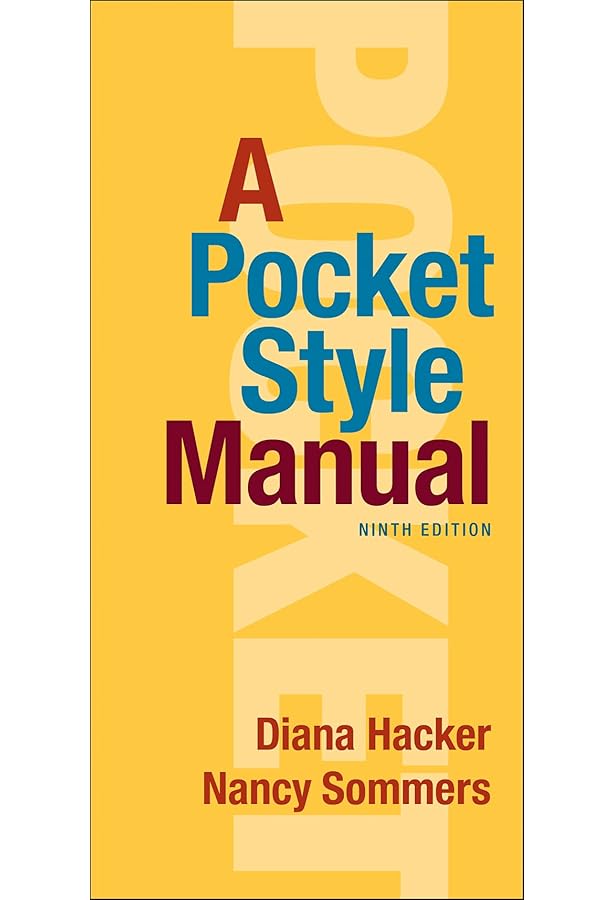 Amazon.com: A Pocket Style Manual, APA Version, 2020 Update