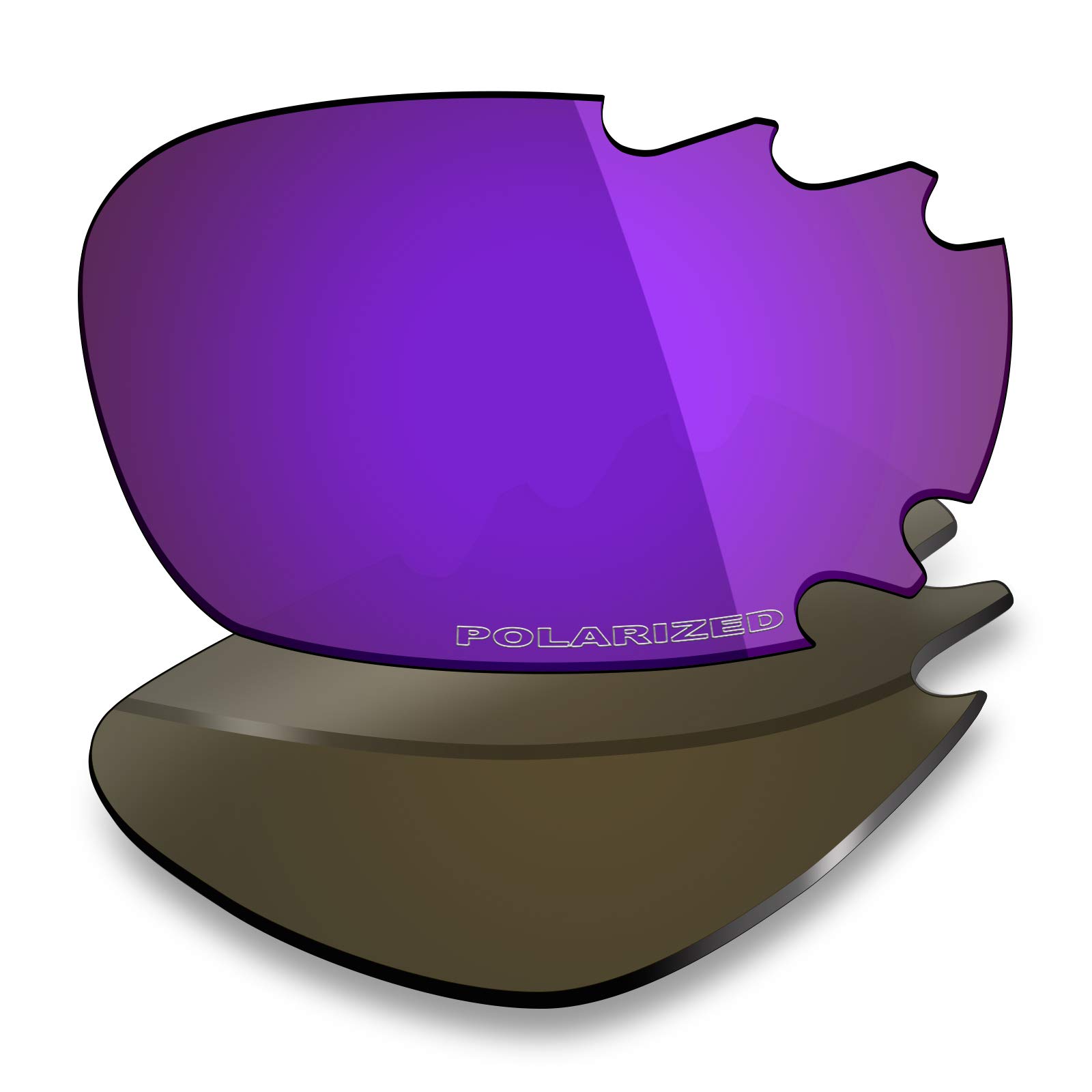 Mryok+ Polarized Replacement Lenses for Oakley Jawbone Vented - Plasma Purple