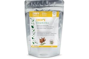 Premium Poultry Vitamins Supplement – Chick’N Vitamins+ from Chick’N Swell Brand- for Optimal Health Support for Poultry of A