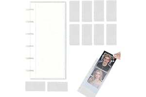 Photostrip Album - Clear Collectible Protective - 2x6 Photo Album Picture Frame,for Organization Memories Display Collection 