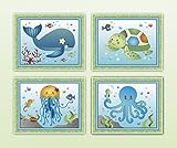 Sweet Ocean Dreams. Nursery Wall Art Print Collection (8