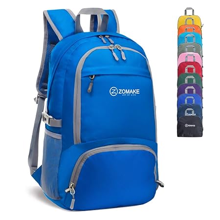 ZOMAKE Faltbar Rucksäcke Reisen - Unisex 30 L Ultraleicht Tagesrucksack Wandern Wanderrucksack