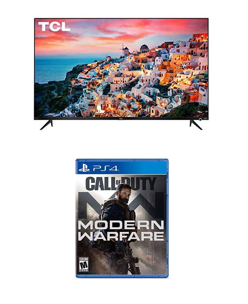 TCL 65" Class 5-Series TV - 65S525 & Call of Duty: Modern Warfare - Playstation 4
