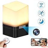 Spy Camera Lamp, KAUPOONK Hidden Camera FHD 1080P WiFi Security Camera Micro Motion Detection Surveillance Cam Indoor USB Lamp Video Recorder for Home Employees Car Office Kids Nursery