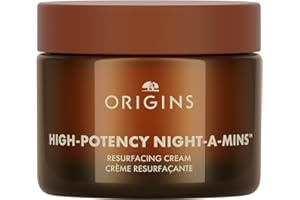 Origins High-Potency Night-A-Mins Resurfacing Face Moisturizer with Jojoba | Night Cream, 1.7 Fl Oz