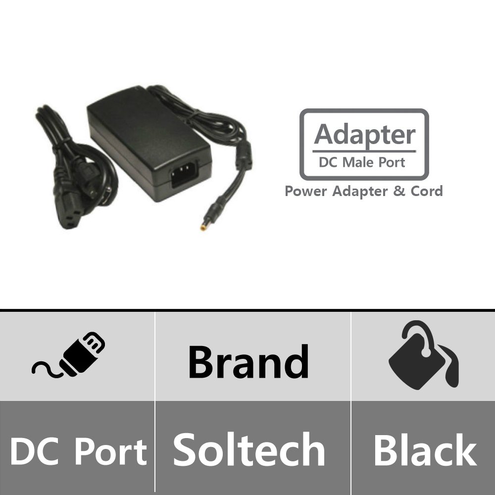 STA-ADP5V - Soltech - Security Camera Power Adapter 12V 5A for DVR NVR AHD Security System