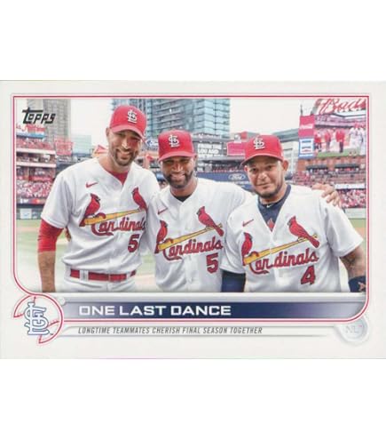 Amazon.com: 2023 TOPPS #5 ALBERT PUJOLS ST. LOUIS CARDINALS
