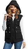 PESION Womens Lightweight Windproof Sleeveless