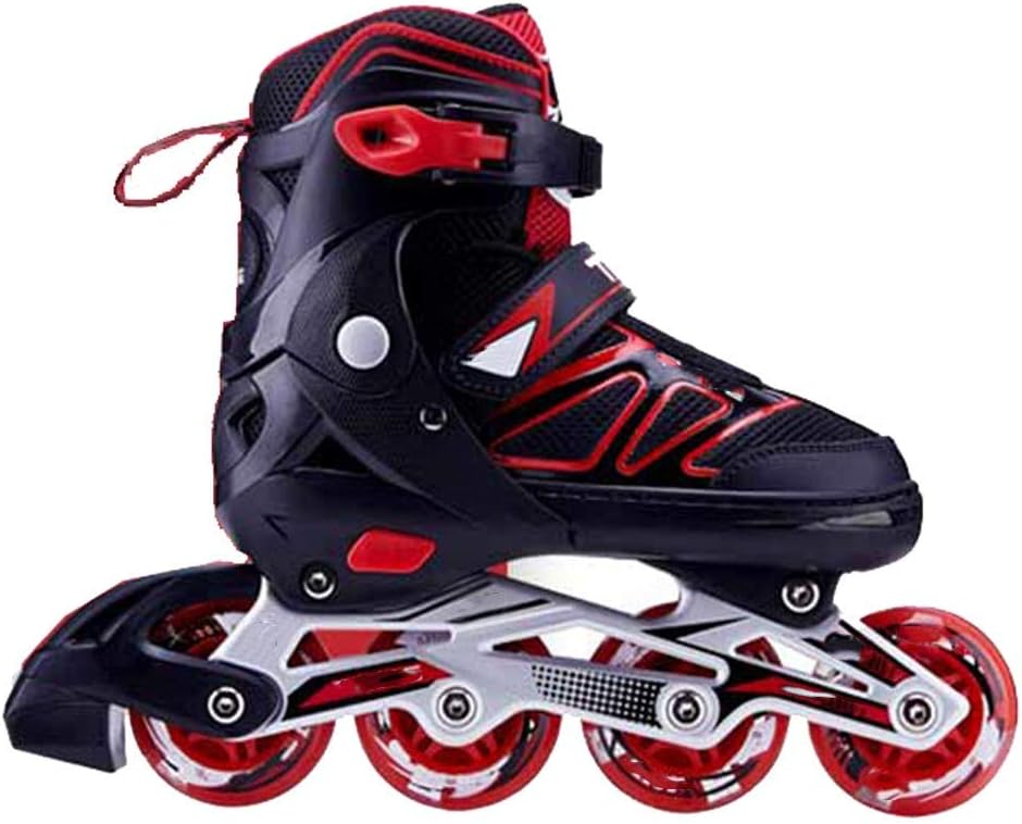 XJBHD Carbon Fiber Inline Skates for Adult Single Row Roller Blades Professional Inline Speed Skating Shoes Beginner Sports Outdoors Recreation Fitness for Men and Women Roller Skates red-38 to 41