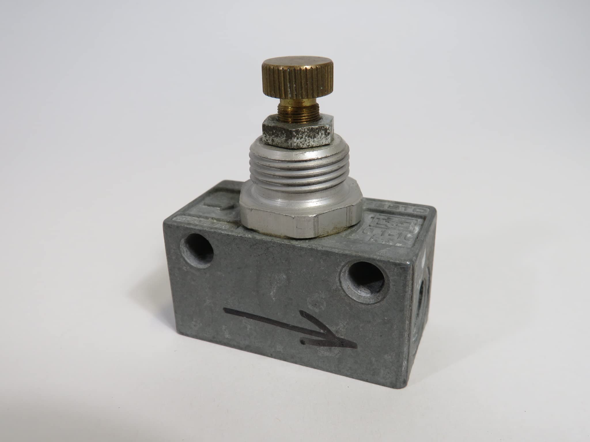 Festo 6509 One-Way Flow Control Valve, Model GRA-1/4-B