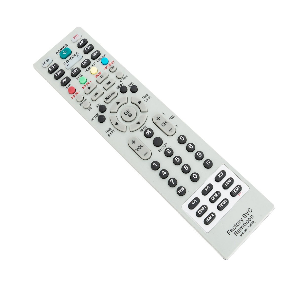 VINABTY MKJ39170828 Replace Remote Control for LG LCD LED TV DU27FB32C DU-27FB32C 32LC45-ZA 32LB550B 32LB550B-ZA 32LG300CZA 32LY750H HW300G.AEU Remote Controller