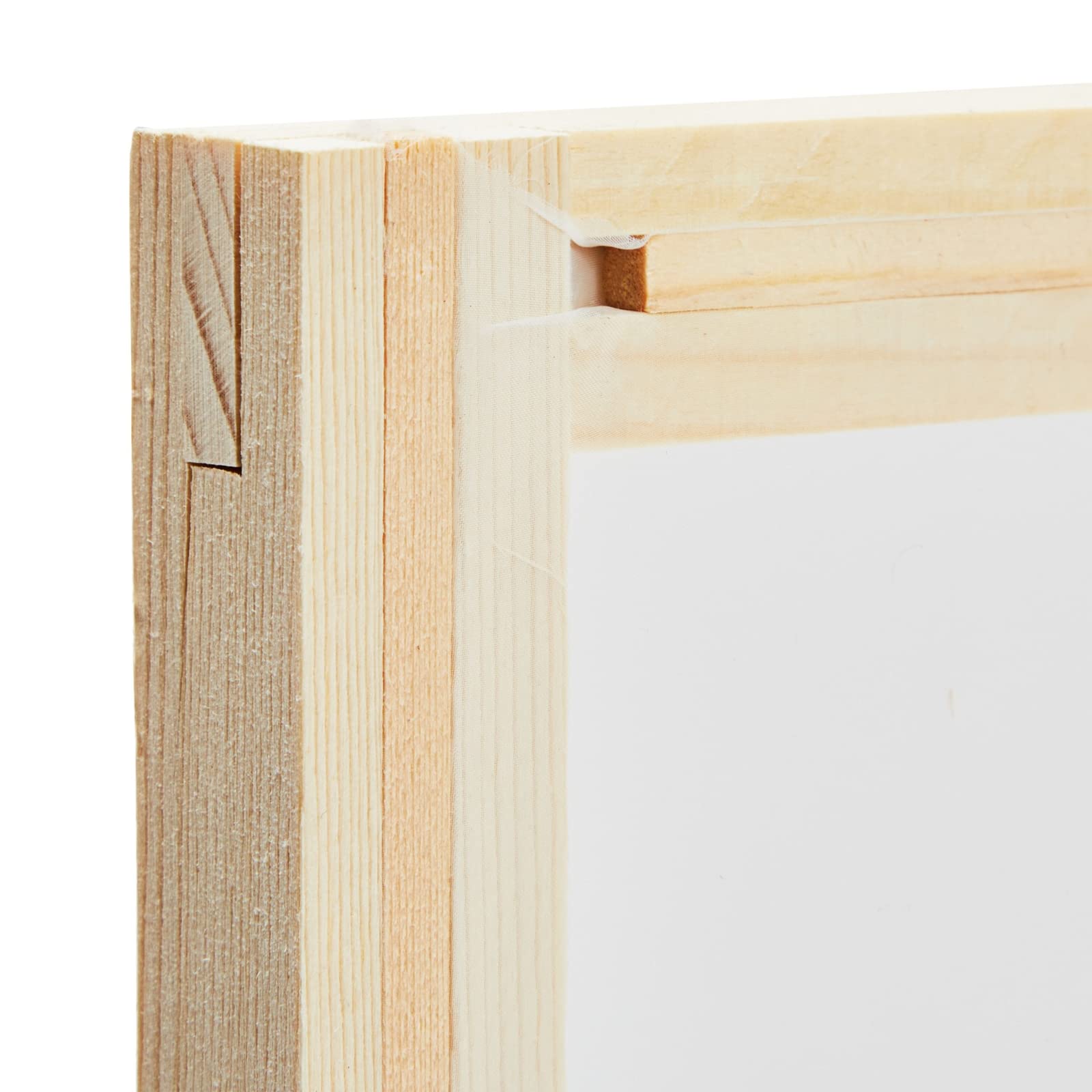 Bright Creations 6 Pack Wood Silk Screen Printing Frame Kit for Beginners and Kids, 10x12 Wood Frame, 110 White Mesh