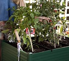 Huerto urbano GREENLAND 90x60x75 cm. Para terraza/jardín. Color ...