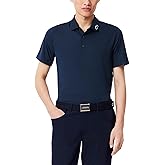 Lacoste Men's Regular Fit UV Protect Collar Logo Golf Polo Shirt, Navy Blue, X-Large