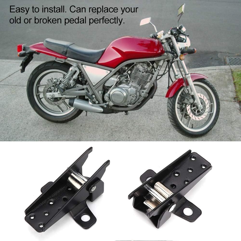 MKYOKO 1 Set Moto Scooter Anteriore E Posteriore Poggiapiedi Passo Pedana Pedali Pedane per Y