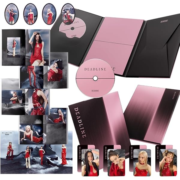 BLACKPINK 3rd Mini Album Deadline Silver Version 4p Set (4